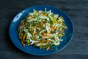 Brussels sprout slaw