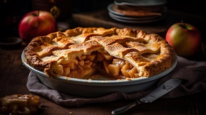 Dutch apple pie