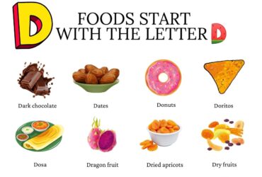 Fruits start with the letter D