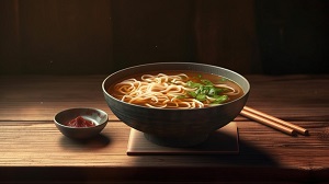 Udon soup