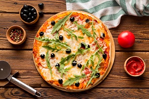 Vegetarian pizza