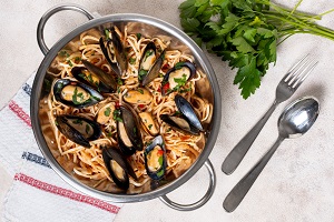 Vongole (clams in Italian)