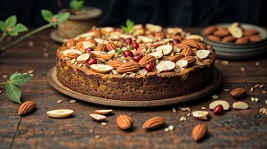 Walnut cake