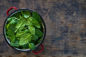 Wilted spinach