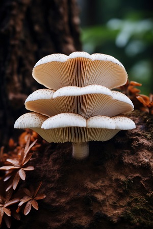 Wood ear mushrooms