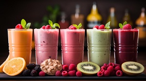 X-factor smoothie (a name for a nutritionally boosted smoothie)