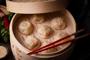 Xiao long bao (soup dumplings from the Jiangnan region of China)