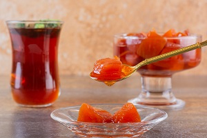 Xigua jelly (a jelly made from watermelon)