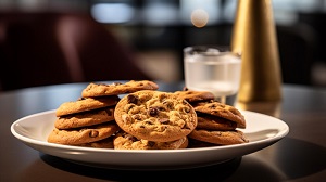 Xtra crisp cookies (cookies made to be extra crispy)