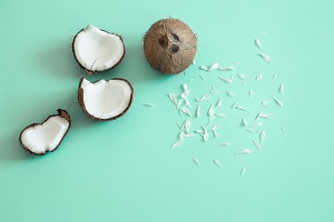 Xylocarp (coconuts, technically considered a type of xylocarp, suitable for dietary lists)