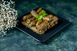 Yaprak sarma (stuffed grape leaves)