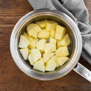 Yucca root boiled