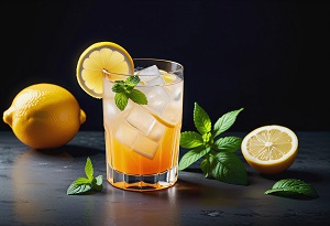 Yuzu cocktail