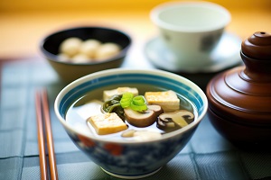 Zoni (Japanese soup with mochi)