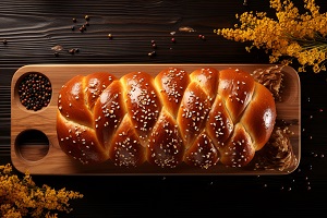 Zopf bread (Swiss braided bread)