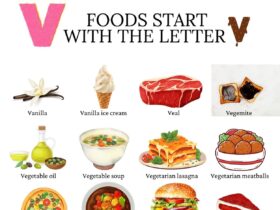 Foods that start with the letter V