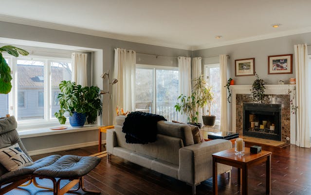 Interior of a Modern Living Room