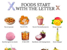 Foods that start with the letter X