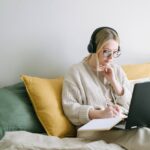 Woman Taking Notes