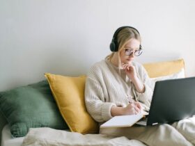 Woman Taking Notes