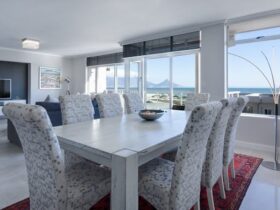 Rectangular White Wooden Dining Table With Chairs