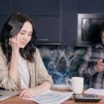 Woman Looking at Documents