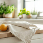 Kitchen towel mockup