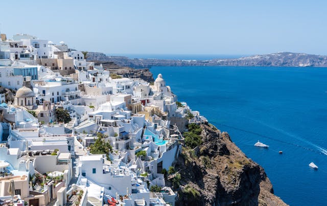 View of Santorini, Greece during Day Time