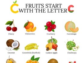 Fruits that begin with the letter C