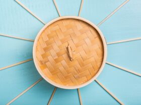 Bamboo Folding Serving Trays