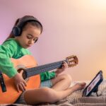 Child Playing Music